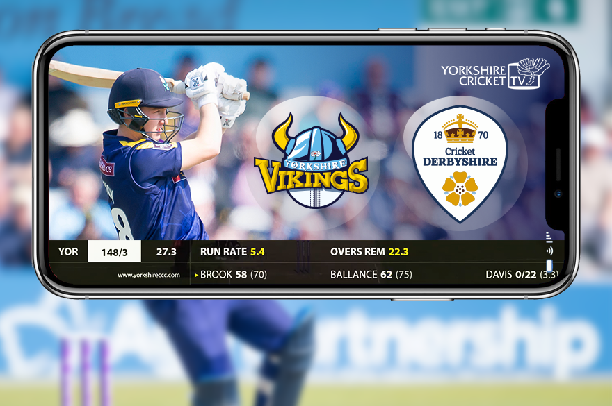 Live Stream Yorkshire Vikings vs Derbyshire Falcons Yorkshire County