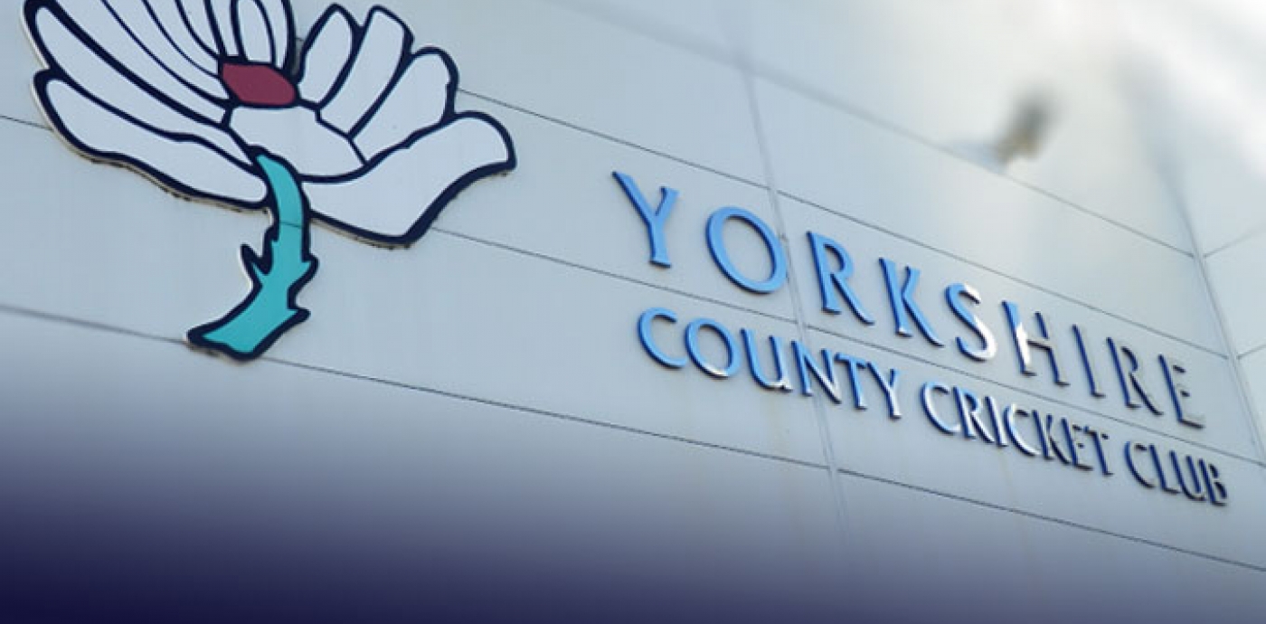UPDATE FROM YORKSHIRE COUNTY CRICKET CLUB Yorkshire County Cricket Club