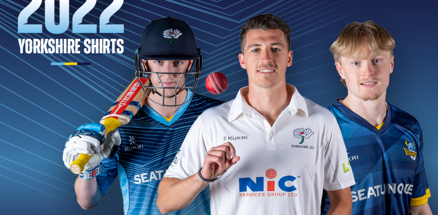 YORKSHIRE UNVEIL 2022 PLAYING SHIRTS - Yorkshire County Cricket Club