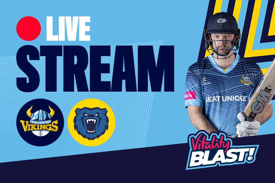 Yorkshire ccc best sale live stream