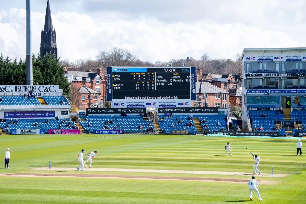 New screen transforms Headingley Cricket Ground Yorkshire County