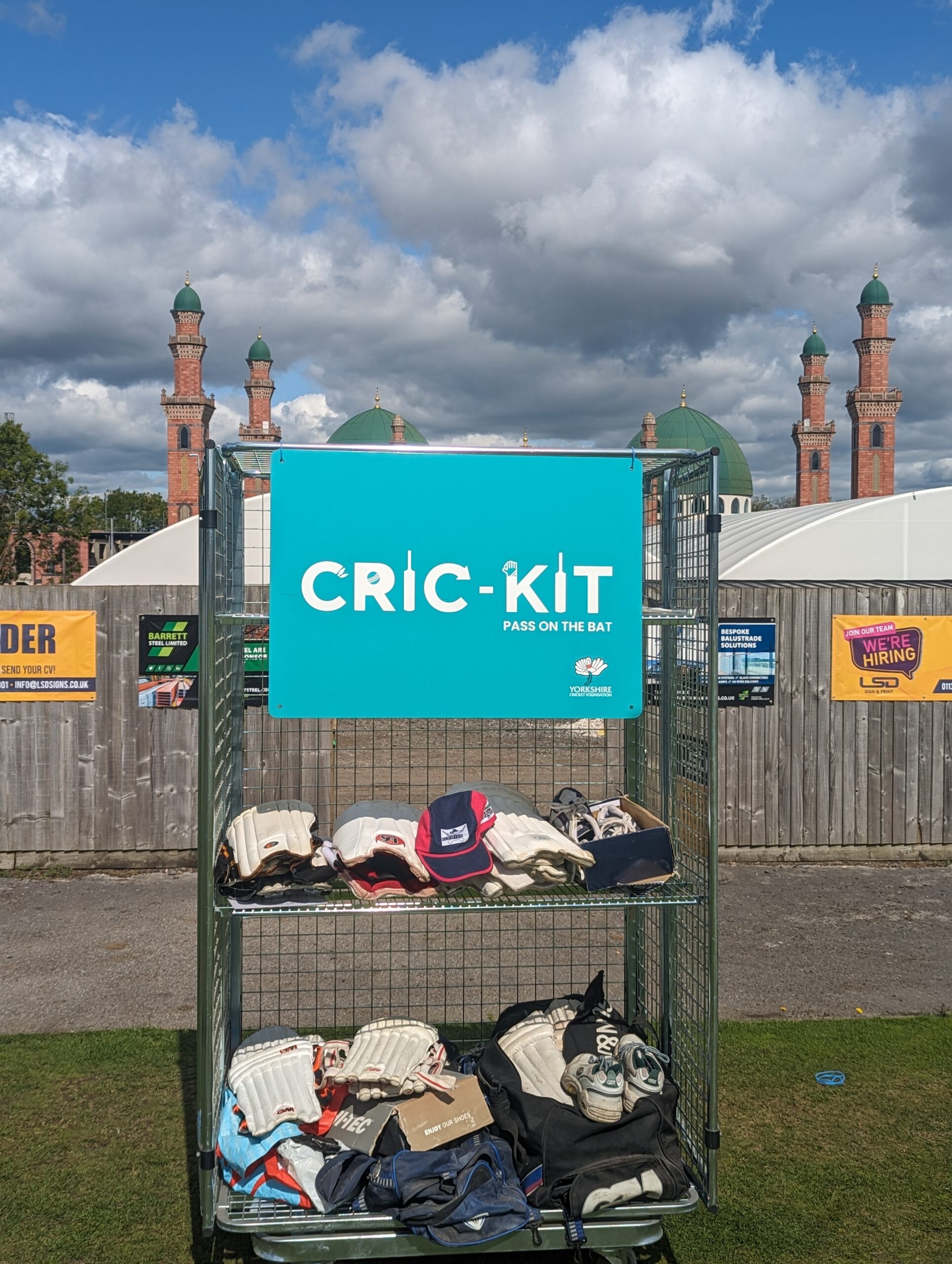 YCF revolutionises access to the game with new CricKit recycling hubs Yorkshire County