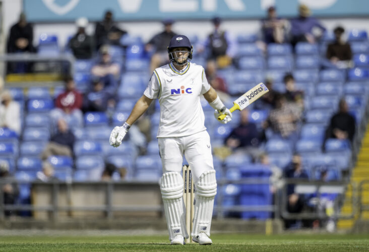 Joe Root portrait in Official Yorkshire player-directory playing image