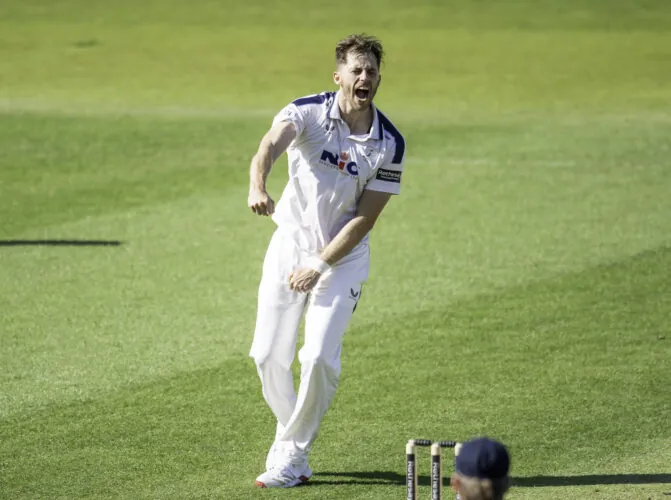 Ben Coad portrait in Official Yorkshire player-directory playing image