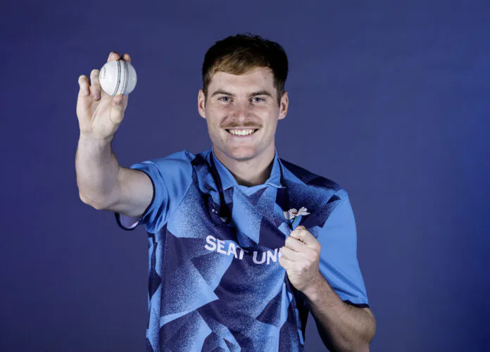 Ben Cliff portrait in Official Yorkshire player-directory playing image