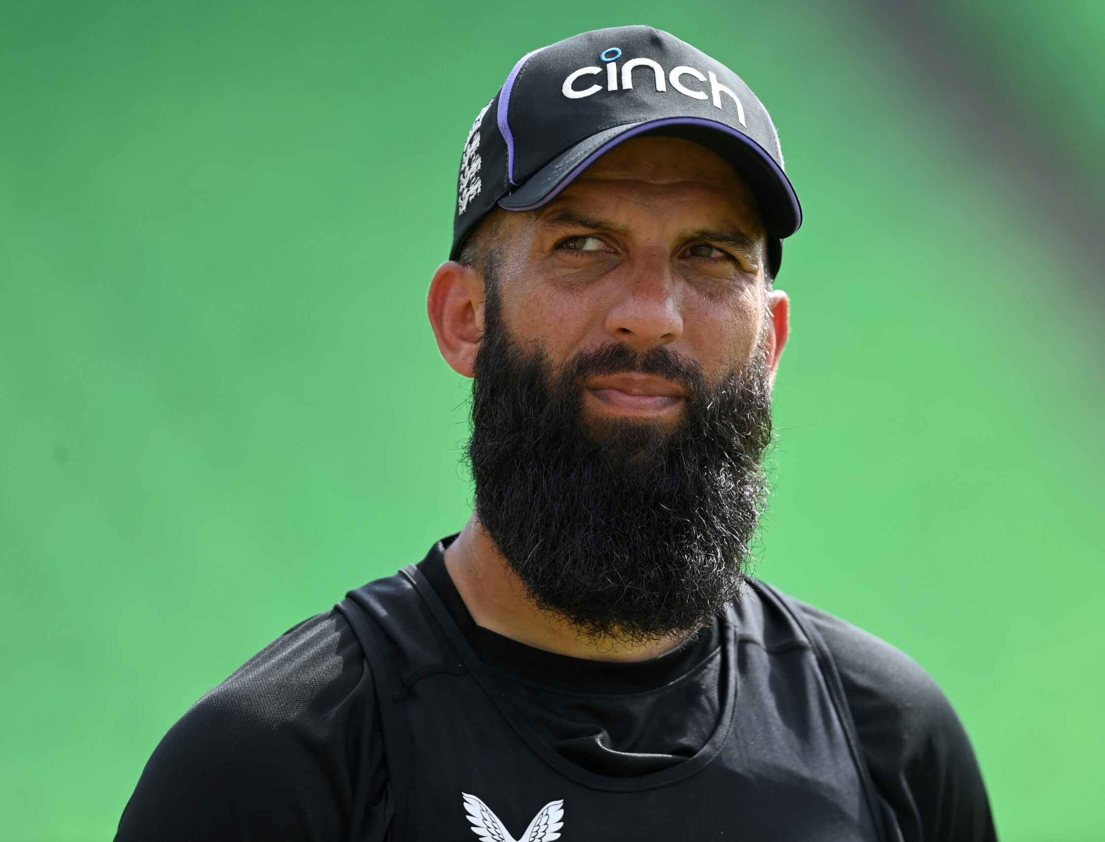 Moeen Ali portrait in Official Yorkshire player-directory playing image