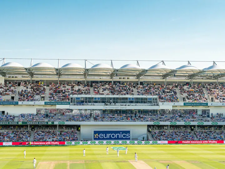 View of the howard stand from the 2022 test match vs New Zealand