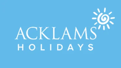 Acklams Holidays sponsor logo