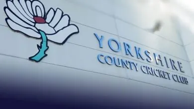 Yorkshire County Cricket Club sign at Headingley