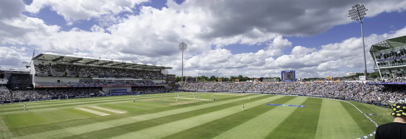 An image of Headingley including a full crowd when England played New Zealand in 2022.