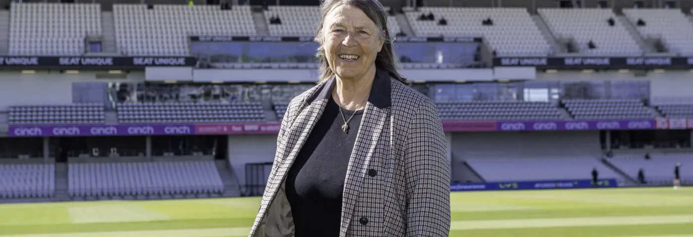 President Jane Powell pictured at Headingley