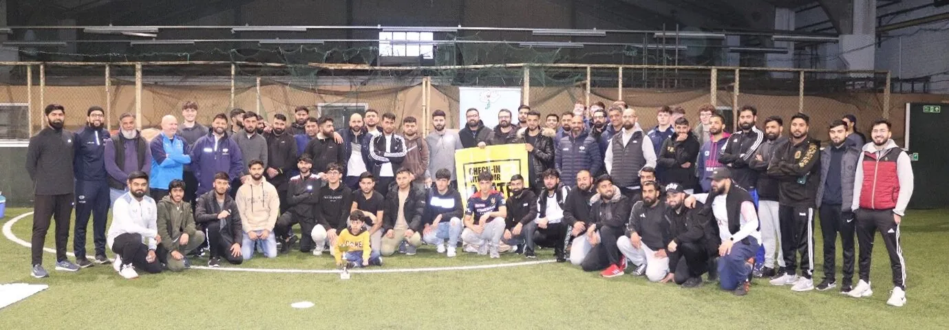 Participants of the Ramadan Cup pictured as a group