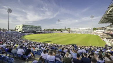 The view from the Western Terrace during a Vitality Blast game