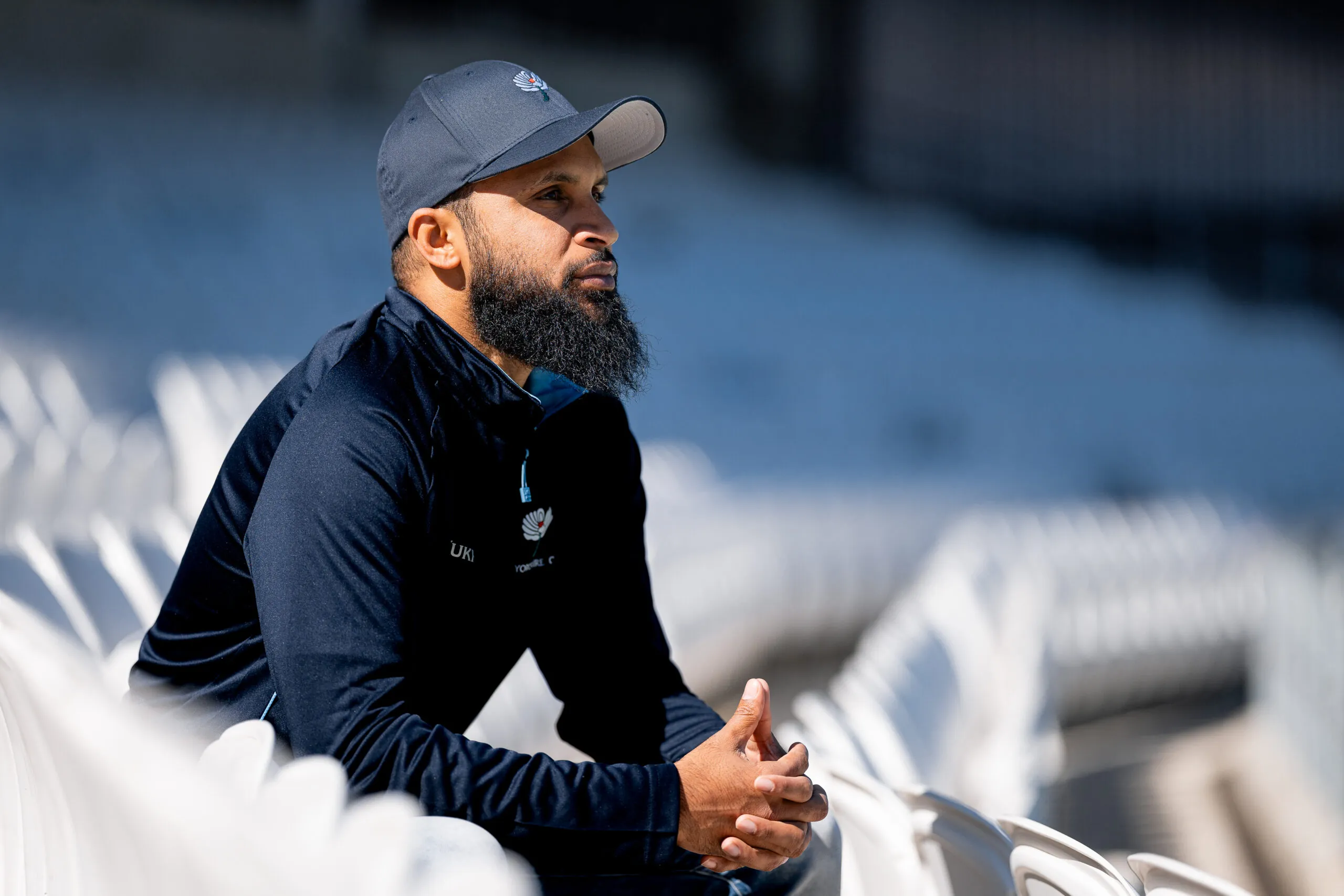 Yorkshire CCC and England cricketer Adil Rashid is pictured at Headingley Stadium as he is set to be named in the King's Birthday Honours list.