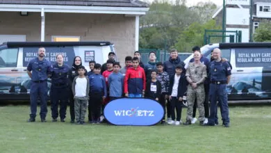 Pictured young people taking part in weekly Wicketz sessions across our three established hub locations; Trinity Academy Leeds, Grange Interlink and Karmand Community Centre.