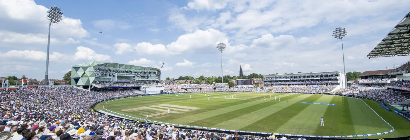 Headingley with a full crowd during the 2022 Test Match