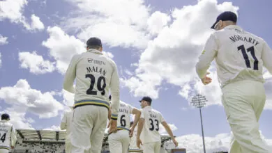 Yorkshire walking out at Headingley