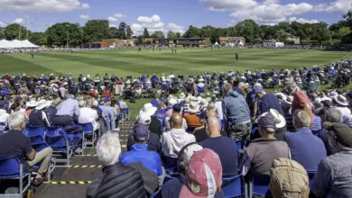 York Cricket Club stand