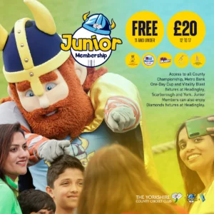 A graphic showing the 2024 junior membership offering