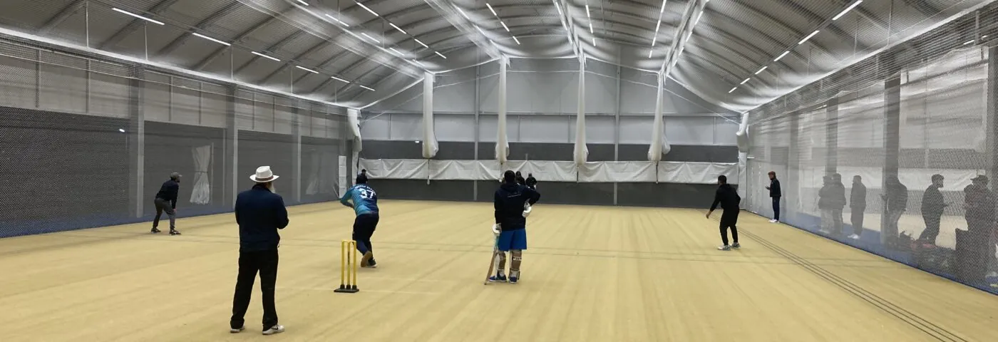 Indoor Cricket taking place at Park Avenue Bradford