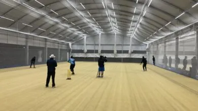 Indoor Cricket taking place at Park Avenue Bradford
