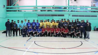 Participants from YCF's Indoor Cricket League finals day