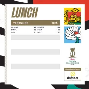 Glos D1 lunch
