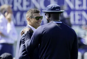 Ottis Gibson and Martyn Moxon