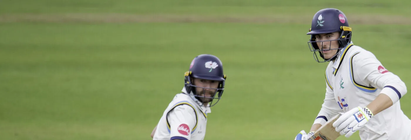 Adam Lyth and James Wharton