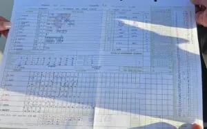 Scorecard Somerset day 2