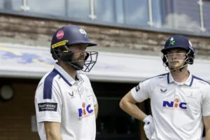 Adam Lyth and Fin Bean